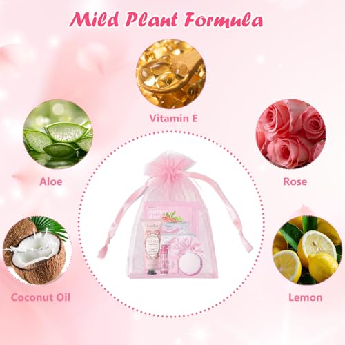 Spa Party Favors Kit for Women - Facial Masks, Lip Balm, Eye Patches & Bath Bombs