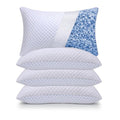 OSBED Queen Shredded Memory Foam Pillow Set of 4 with Cooling & Adjustable Support