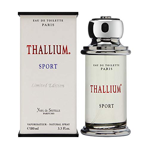 Thallium Sport Limited Edition Men’s Fragrance 3.3 oz EDT with Variation Pack of 1