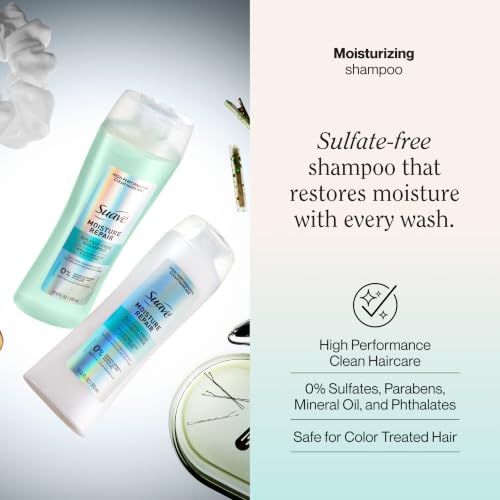 Moisture Repair Shampoo with Hyaluronic Acid & Aloe - 12.6 fl oz, 6-Pack