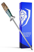 10-Inch Stainless Steel Honing Rod for Knife Maintenance - Durable, Rust-Resistant