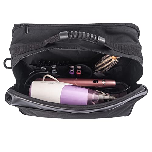 Large Capacity Hairdressing Tool Bag with Compartments Salon Organizer