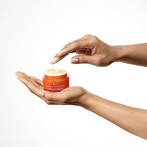 Sunday Riley C.E.O. Vitamin C Moisturizer 0.5 Fl Oz - Hydrating Face Cream