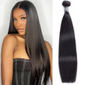Amella Brazilian Virgin Hair Straight Bundle 10 Inch 95g Natural Black Human Hair Weave