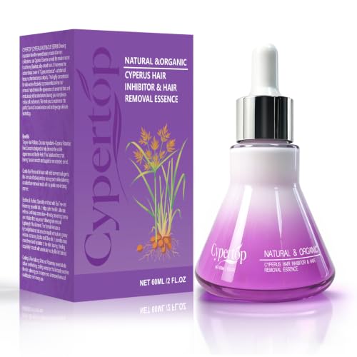 Cyperus Rotundus Oil Serum for Hair Removal & Regrowth Inhibition - 2 Fl Oz