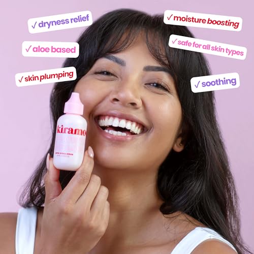Hydrating Face Serum & Lightweight Moisturizer for All Skin Types - Aloe & Niacinamide - 2 fl oz