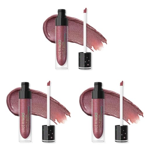 wet n wild Chrome Lip Gloss - Celestial Romance (Pack of 3)