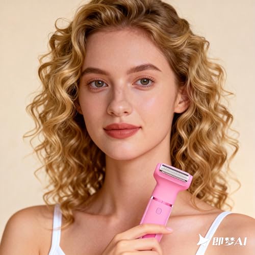 5-in-1 Electric Bikini Trimmer for Women ? IPX7, Painless Electric Razor & Shaver with Dual Blades, Women Pubic Facial Nose Body Leg Hair Removal, USB Recharge Dock, Waterproof Hygiene Razor