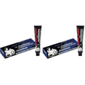 MANIC PANIC Professional Color Celestine Blue - Deep Indigo Blue Semi Permanent Gel Hair Dye - Lasts Through 40+ Washes - No Developer Required (3oz) (Pack of 2)