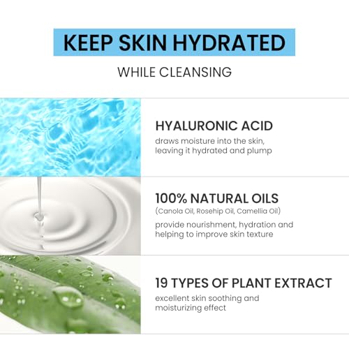 Coxir Ultra Hyaluronic Cleansing Oil 5.07 Fl Oz Pack of 2 - Makeup & Blackhead Remover