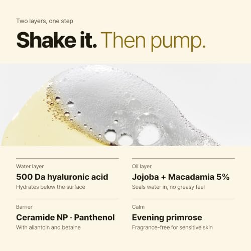 De:maf Here-Oh My First Hydrating Serum 5.24 Fl Oz Hyaluronic Acid (Foam Toner-Serum) Original