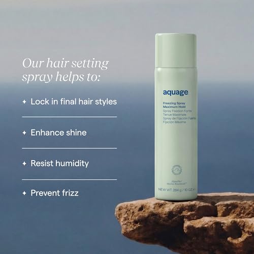 Aquage 10 Fl oz Extra Hold Hair Spray with Marine Botanicals & Shine