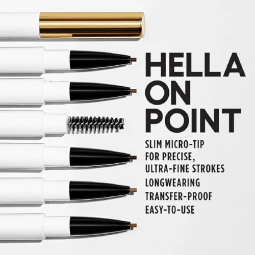Hella On Point - Ultra-Fine Eyebrow Pencil For Natural Brows