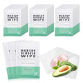 Green Makeup Remover Wipes - 200 Individually Wrapped Facial Cleansing Towelettes