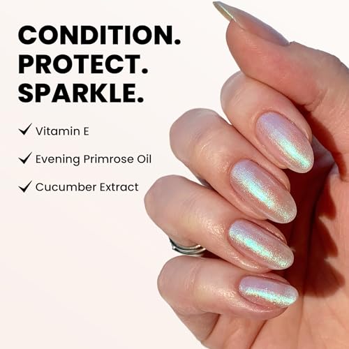 LONDONTOWN Stardust Shimmer Nail Highlighter 0.4 Fl Oz - Buildable, Multi-Dimensional Manicure