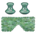 ideayard Jade Eye mask &Jade Mushroom gua sha Massage Tool