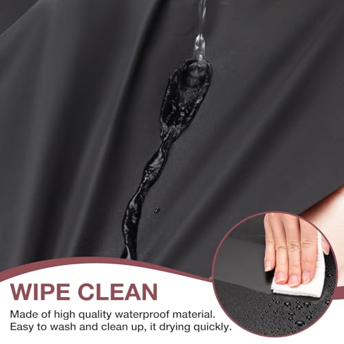 87x79in Massage Table Cover - Waterproof PVC Waxing Bed Pad - Black Variation of THIS listing