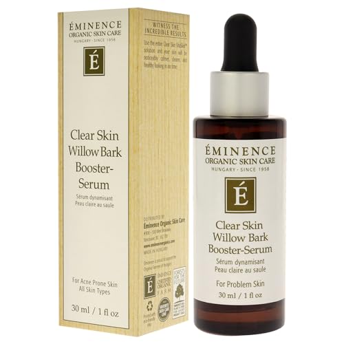 Eminence Organic Skincare Eminence Organic Clear Skin Willow Bark Booster Serum,1 Ounce