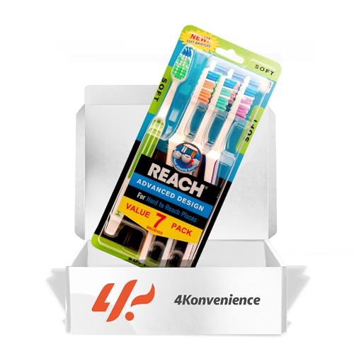 Adult 4K Logistics Soft Bristle Toothbrush Pack - 21 Count, Ergonomic Design