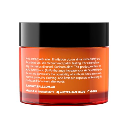 Sukin Glow Active-C Vitamin C Brightening Face Cream 50mL - Protects & Hydrates