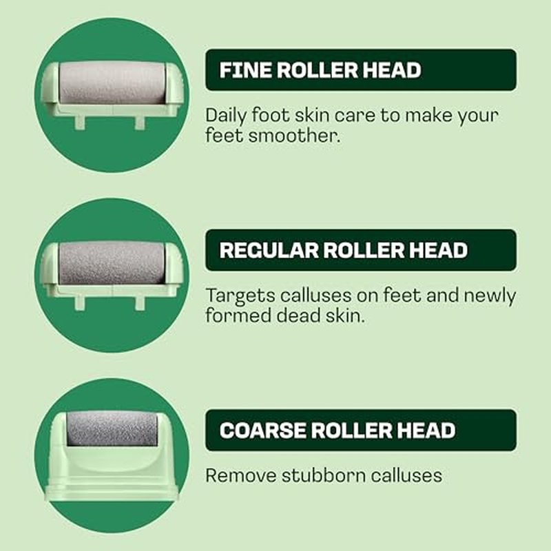 Electric Sole Buffer Foot Callus Remover - Rechargeable Electric Foot File for Dead Dry Skin - Professional Pedicure Tool - Smooth Cracked Heels & Calloused Feet - Ultimate Self-Care Tool