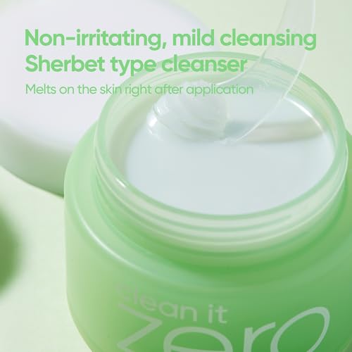 BANILA CO Clean it Zero Pore Clarifying Cleansing Balm | Korean Makeup Remover, Cleansing Oil, Facial Cleanser for Oily and Acne Prone Skin | Vegan | Made with AHA-PHA & Tea Tree (180ml / 6.08 fl.oz)