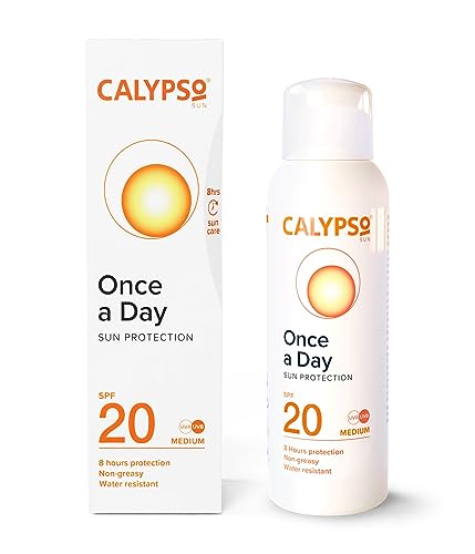 Calypso SPF 20 Once-A-Day Sun Protection Lotion for All-Day UV Defense