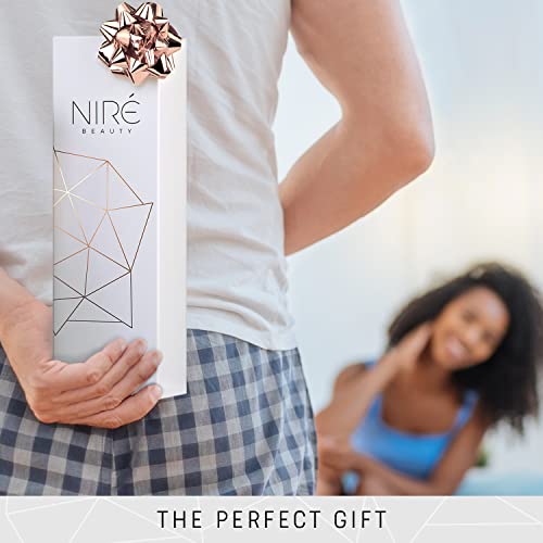 Nir? Beauty 15piece Award Winning Professional Makeup Brush Set: Vegan Makeup Brushes with Case, Makeup Sponge, Brush Cleaner, Guide, Gift Box