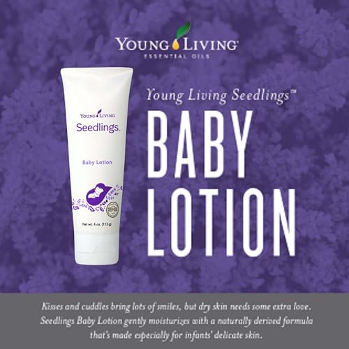 Gentle Baby Lotion for Sensitive Skin - 4oz Hypoallergenic & Plant-Based