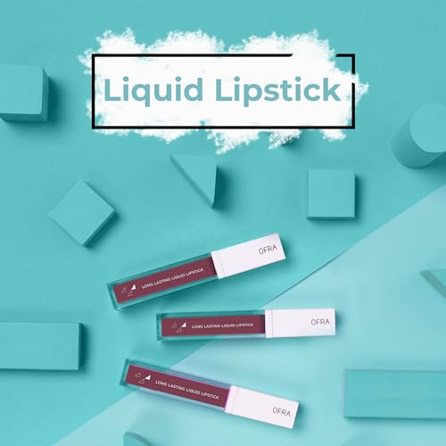 Ofra Velvet Matte Liquid Lipstick Mauve Pink Nude - Long-Lasting Lip Color
