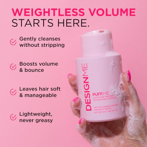 Volumizing Shampoo 10 Fl Oz - Sulfate & Paraben Free, Color Safe, Fine Hair