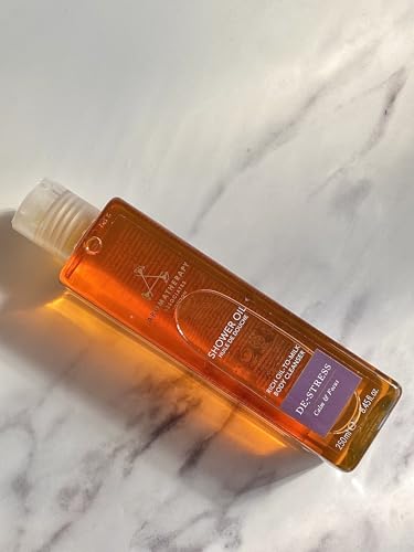 De-Stress Mind Shower Oil - Aromatherapy Associates, Calming & Focus, Hydrating Body Oil