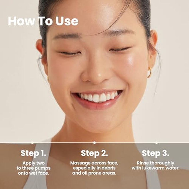 AXIS-Y Quinoa One Step Balanced Gel Cleanser - Deep Hydrating Makeup Remover Facial Cleansing Gel - Vegan Korean Skin Care Face Wash for All Skin Types - 6.08 fl. oz.