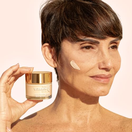 Vitamin C Serum & Face Cream Bundle for Hydrating & Anti-Aging Skin Care