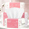Disposable Face Towels Pack of 600 Dual-Textured Skin Care Cloths - Soft & Reusable