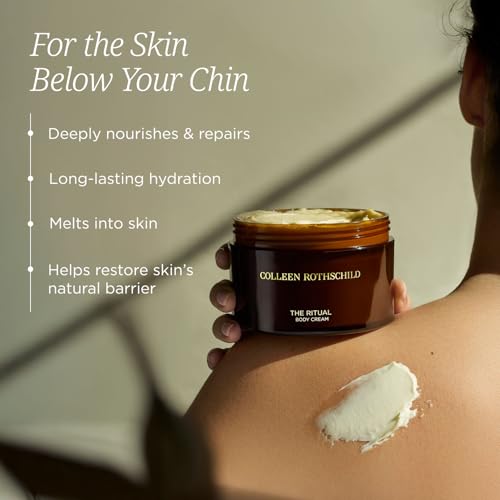 Colleen Rothschild THE RITUAL Body Cream with Ceramides, Hyaluronic Acid & Shea Butter, Nourishing Moisturizer Lotion for All Skin Types