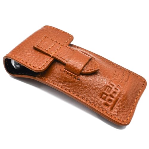 Women’s Travel Razor with 3-Blade Cartridges and Leather Case - Rose Gold