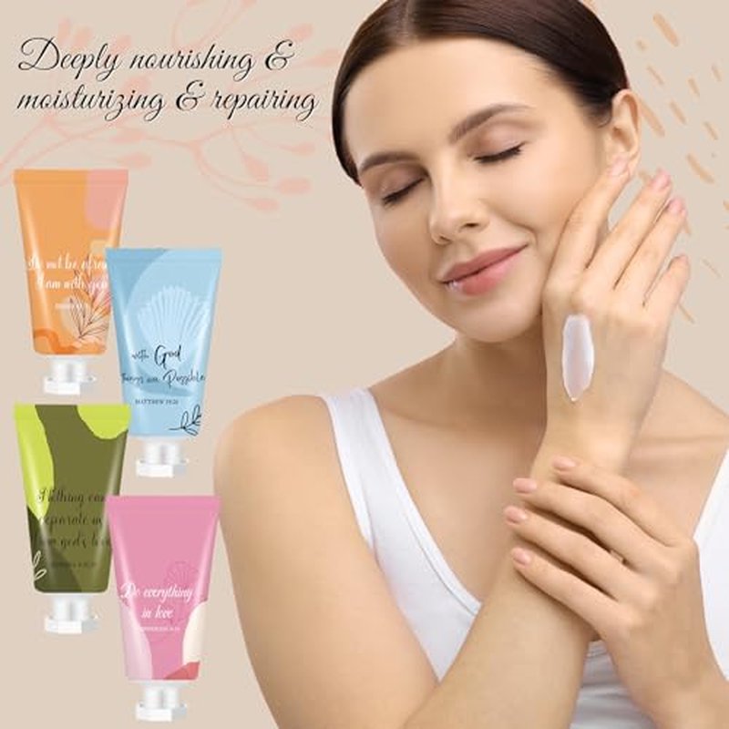 72 Pcs Easter Christian Hand Lotion Bulk Gifts for Women Bible Verse Mini Travel Hand Cream Religious Mother's Day Gift for Church Members Prayers Teachers Coworkers Homeless
