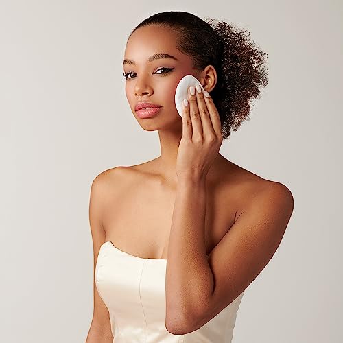 Diane Multi-Layer Cotton Ovals - 100 Count, Hypoallergenic Makeup & Nail Polish Remover Wipes - Pack of 2