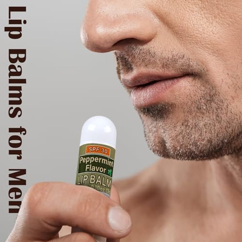 30 Pcs Mini Lip Balms Gift Bulk Assorted Lip Balms Sticks Spf 30 with Sunscreen Lips Care Bag Stuffers Employee Appreciation Gifts Bulk for Staff Teacher Wedding Baby Shower Party Favors