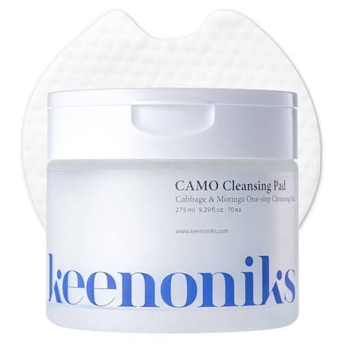 Daily Cleansing Pads for Makeup Remover & Exfoliation - 70 Count