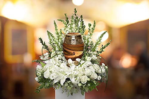 Highway to Heaven Motorcycle Cremation Urn for Adult Male Ashes - Large Variation
