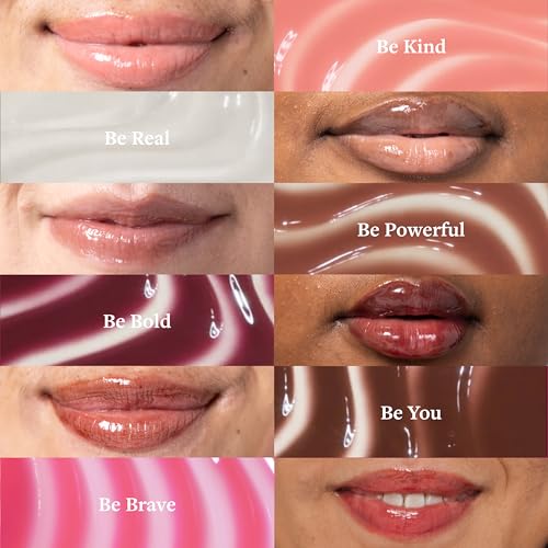Lip Balm Set - Ceramide Hydrating Lip Blur Balm 6 Pack with Gloss Finish - Variety Pack