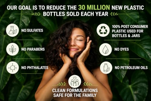 Saltie BY 30A Deep Conditioning Hair Treatment Mask with Organic Coconut Oil - Repairs Damage, Frizz Control, Moisturizes, Silicone-Free - 8oz