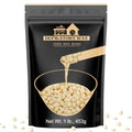 Beige Hard Wax Beads for Hair Removal - Coconut & Almond Oil, 15.87 oz - Sensitive Skin