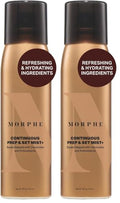 Morphe Continuous Prep & Set Hydrating Spray 2.8 oz Pack of 2 - Face Makeup & Skin Primer