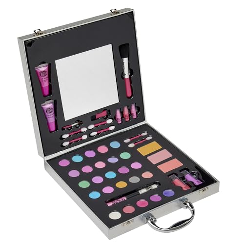 Kids Glitter Makeup Set with 35+ Colors and Accessories