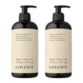 Loved01 Hand & Body Lotion, John Legend Skincare, Fragrance-Free, Daily Lightweight Cream, Oprah's Favorite Things, Formulated with Shea Butter & Vitamin E, 2-Pack (15 oz each)