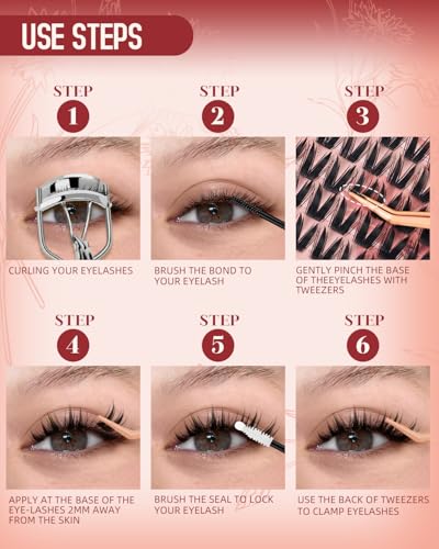 Bunny Lash Clusters Kit - Wispy Natural Eyelash Extensions & Accessories