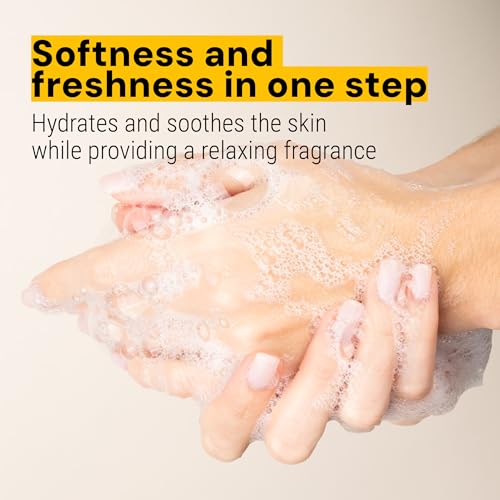 Panier des Sens Liquid Hand Soap Refill ? Orange Blossom Hand Soap Refills ? French Moisturizing Hand Wash with Coconut Oil - Kitchen & Bathroom Hand Wash- Orange Soap Refill 96% Natural - 34 Floz